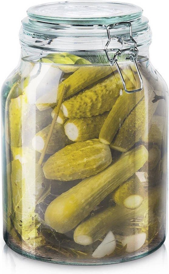 Orion group Pot met Beugelsluiting Glas IRMA 3 4 l Inmaakpot Weckpot Confituren
