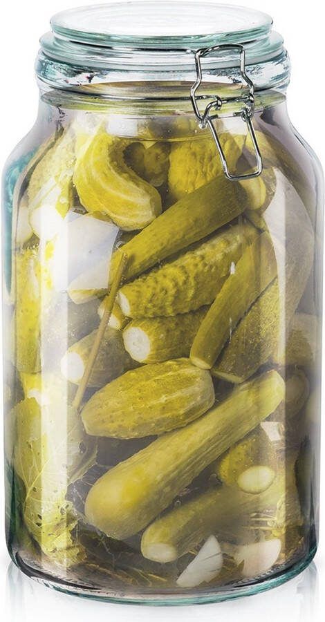 Orion group Pot met Beugelsluiting Glas IRMA 4 2 l Inmaakpot Weckpot Confituren