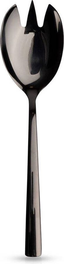 Orion group Salade Lepel Edelstaal Zwart BLACK 25 cm Slabestek Saladebestek