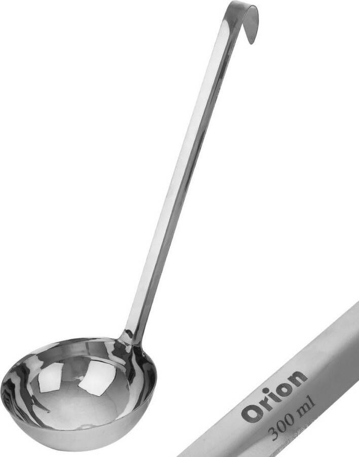 Orion group Soeplepel Edelstaal 300 ml 35 cm