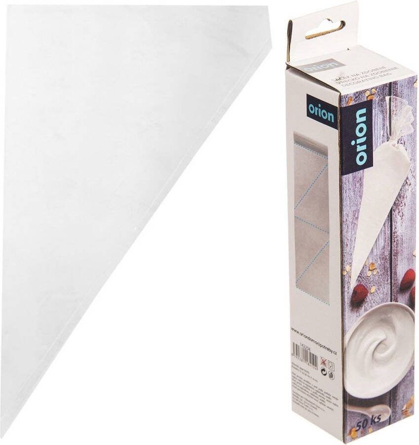 Orion group Spuitzak 36 cm 50 stuks Taart Decoratie voor Spuitmondjes