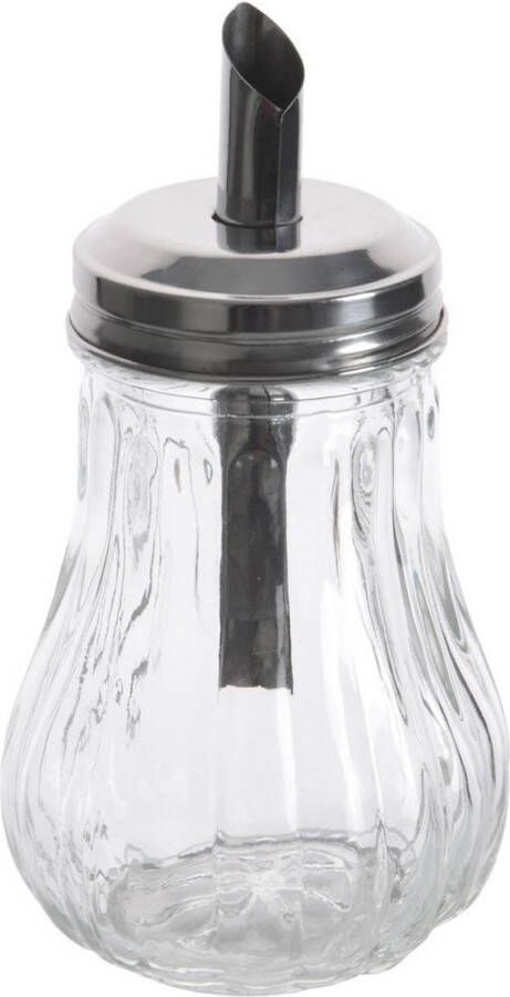 Orion group Suikerstrooier Glas 190 ml Suikerpot Suikerdispenser Suikervaatje