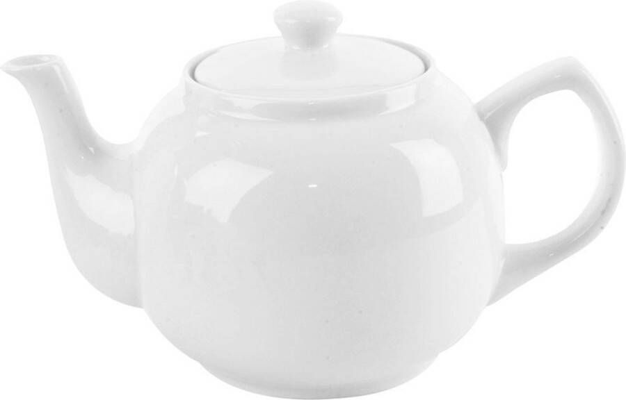 Orion group Theepot Porselein Wit 1 7 l Theekan