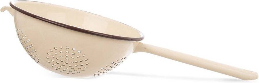 Orion group Vergiet Geëmailleerde Bruin BROWN 22 cm Zeef Keuken