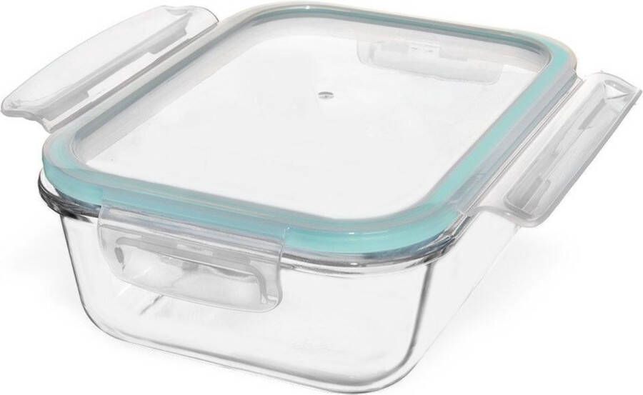 Orion group Voedselcontainer Glas met Deksel en Pakking Hittebestendig Schaal 1 5 l Vershoudbakjes Vershouddoos Bakjes Diepvriesbakjes Vershouden