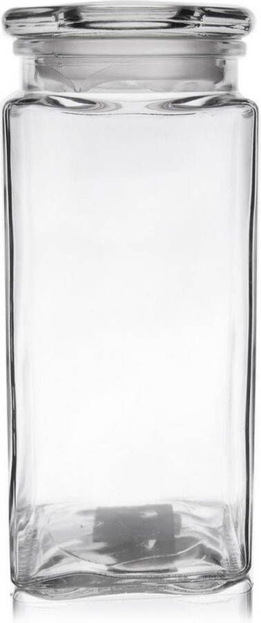 Orion group Voedselcontainer Glas Vierkant 1 8 l Vershoudbakjes Vershouddoos Bakjes Diepvriesbakjes Vershouden