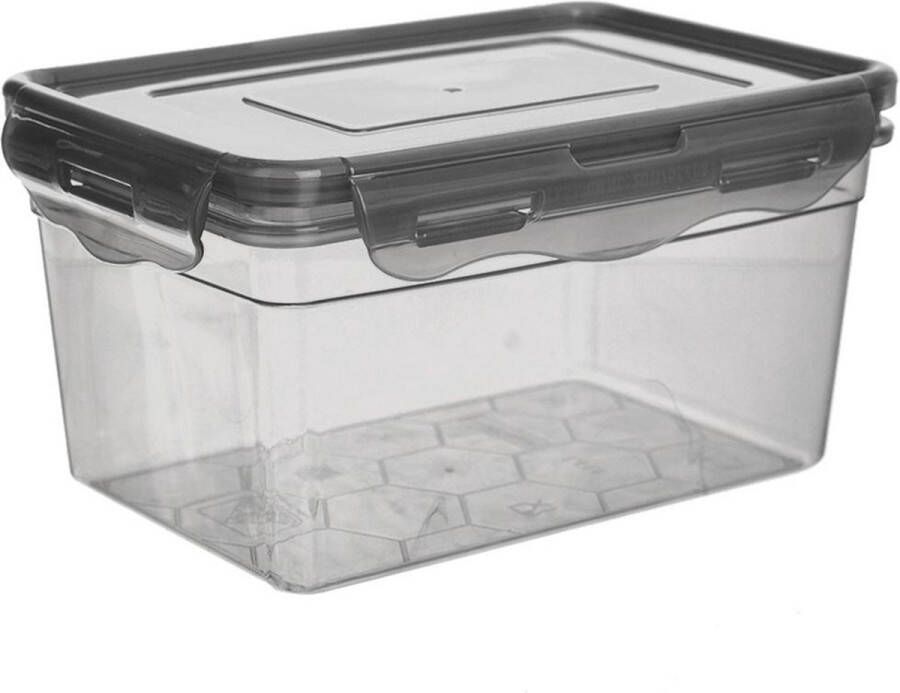 Orion group Voedselcontainer met Deksel en Pakking Grijs GREY 1 4 l Vershoudbakjes Vershouddoos Bakjes Diepvriesbakjes Vershouden