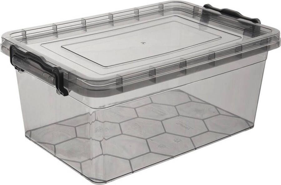 Orion group Voedselcontainer met Deksel Grijs GREY 14 l Vershoudbakjes Vershouddoos Bakjes Diepvriesbakjes Vershouden