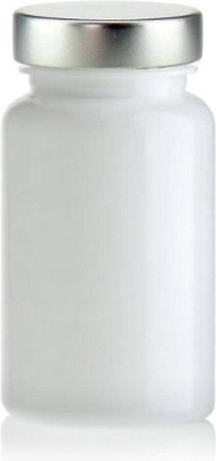 Ornina 100ml witte PET zalfpotjes pillenpotjes cosmetica potten