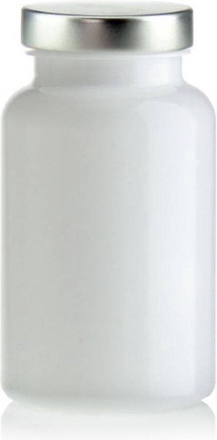 Ornina 200ml witte pot zalfpot zalfpotten zalfpotjes zalfpotje