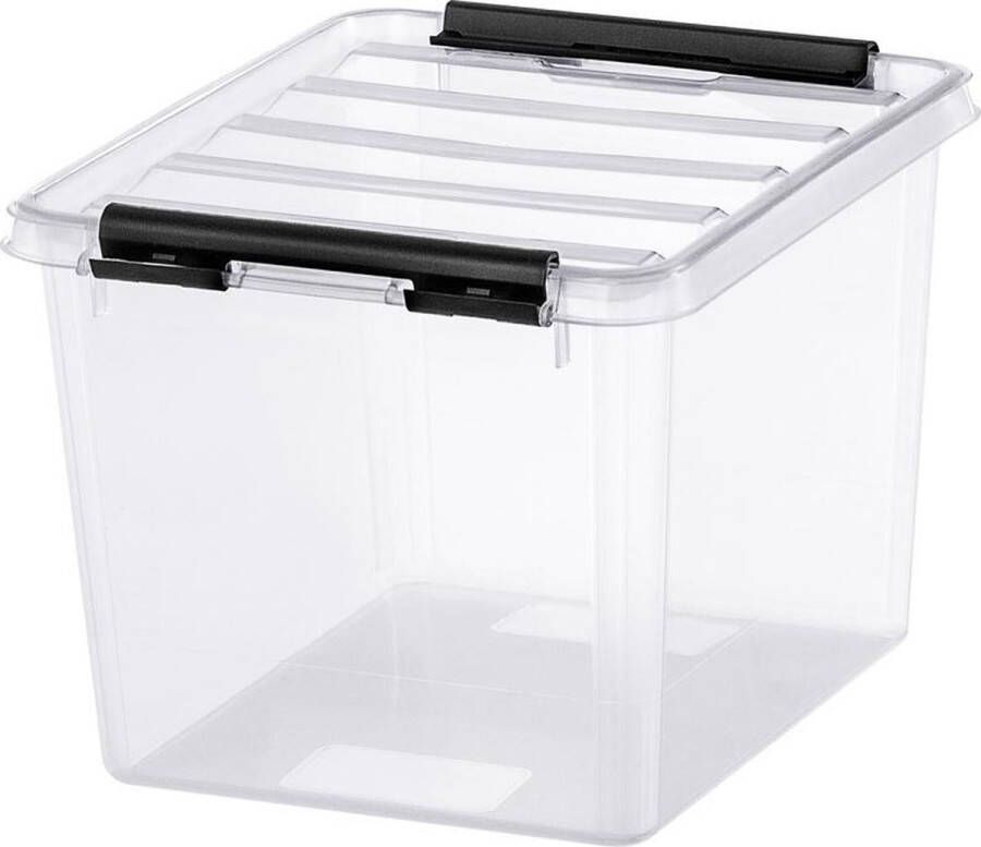 Orthex Opbergboxen met deksel 3 liter Transparant Stapelbaar 3 liter (17 x 21 x 15 cm)