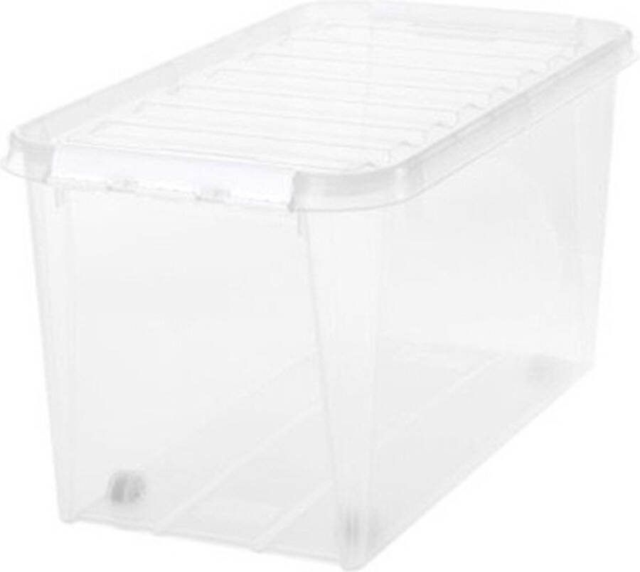 SmartStore Classic 70 Box Met Deksel 72x40x38 Cm Transp. Orthex 3530170