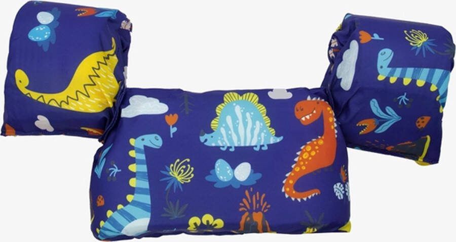 Osaga Safe Jumper zwembandjes met dinoprint Blauw