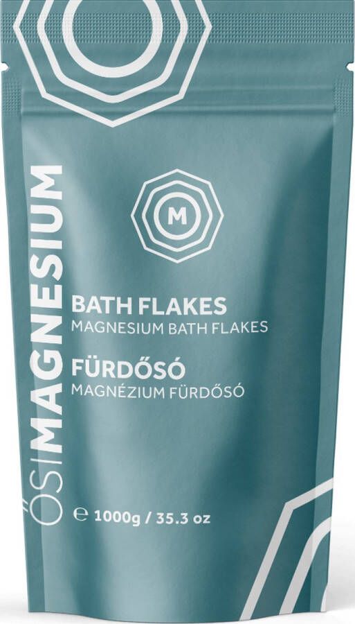 ÖSI MAGNESIUM CBD Infused Magnesium Bath flakes Magnesium Badzout verrijkt met CBD