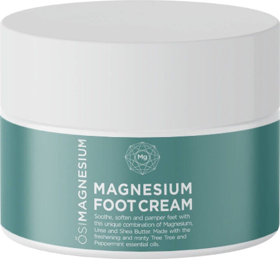 ÖSI MAGNESIUM Foot Cream Urea Tea Tree and Pepper Mint