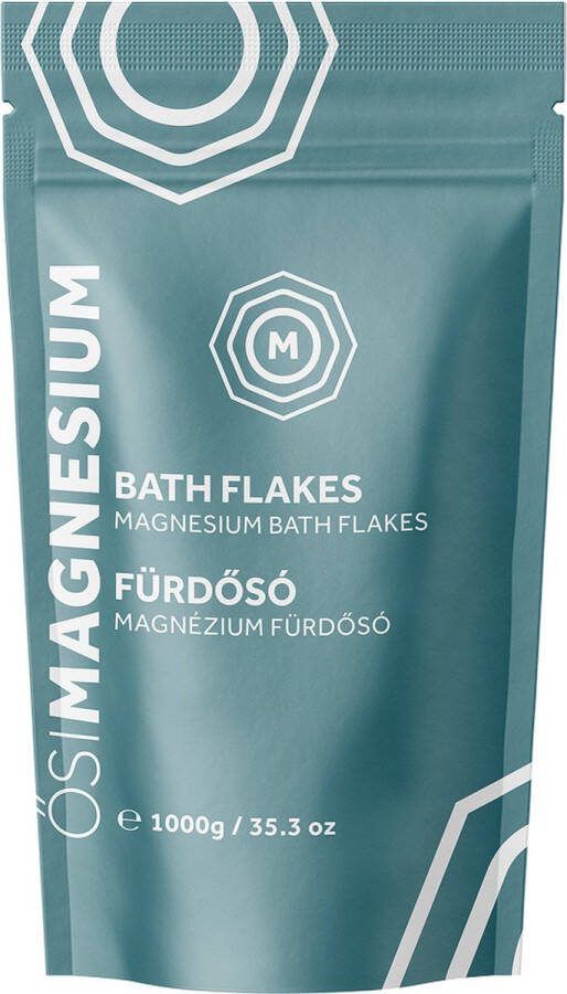 OsiMagnesium Magnesium vlokken Zechstein Inside Zechsal magnesium Hoge Kwaliteit Magnesium Badzout 1 kg