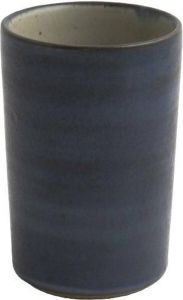 Oskar LEA hoog kopje 360 ml set van 4 (handgemaakt) donkerblauw 360 ml