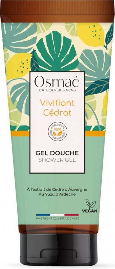 Osmaé Verkwikkende Ceder Douchegel 200 ml