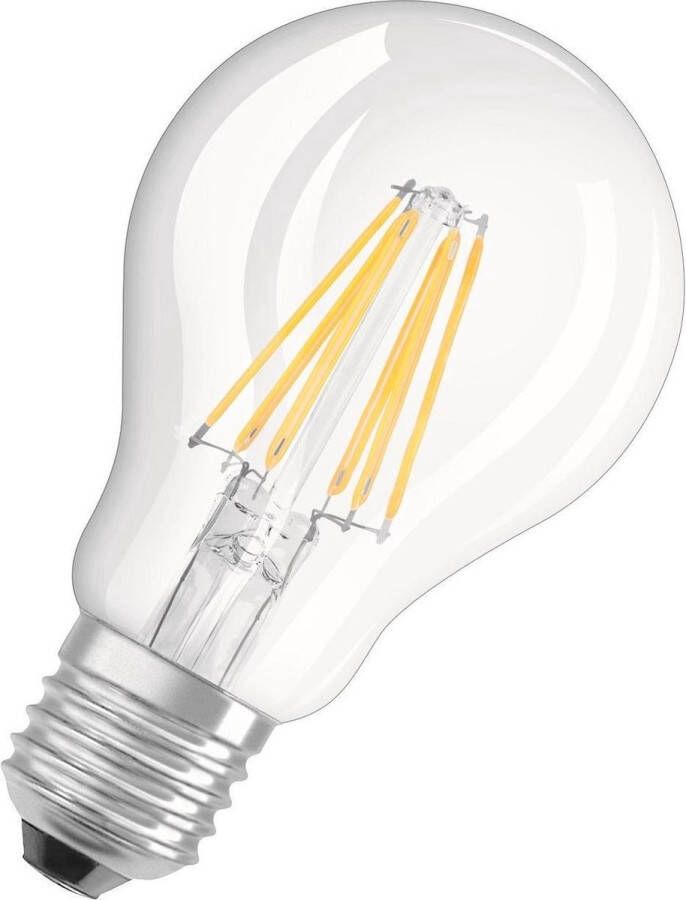 Osram 4052899972162 LED-lamp Energielabel E (A G) E27 Peer 7 W = 60 W Warmwit (Ø x l) 60 mm x 105 mm Filament Retro-LED 2 stuk(s)