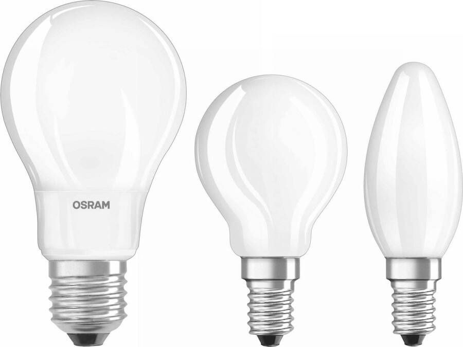 Osram 4058075115897 LED-lamp Energielabel E (A G) E27 Peer 6.5 W = 60 W Koudwit (Ø x l) 60 mm x 105 mm 1 stuk(s)