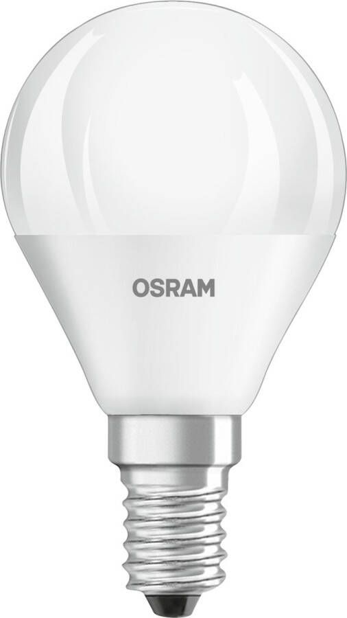 Osram 4058075429727 LED-lamp Energielabel F (A G) E14 Peer 4.9 W = 40 W Neutraalwit (Ø x l) 45 mm x 82 mm 3 stuk(s)