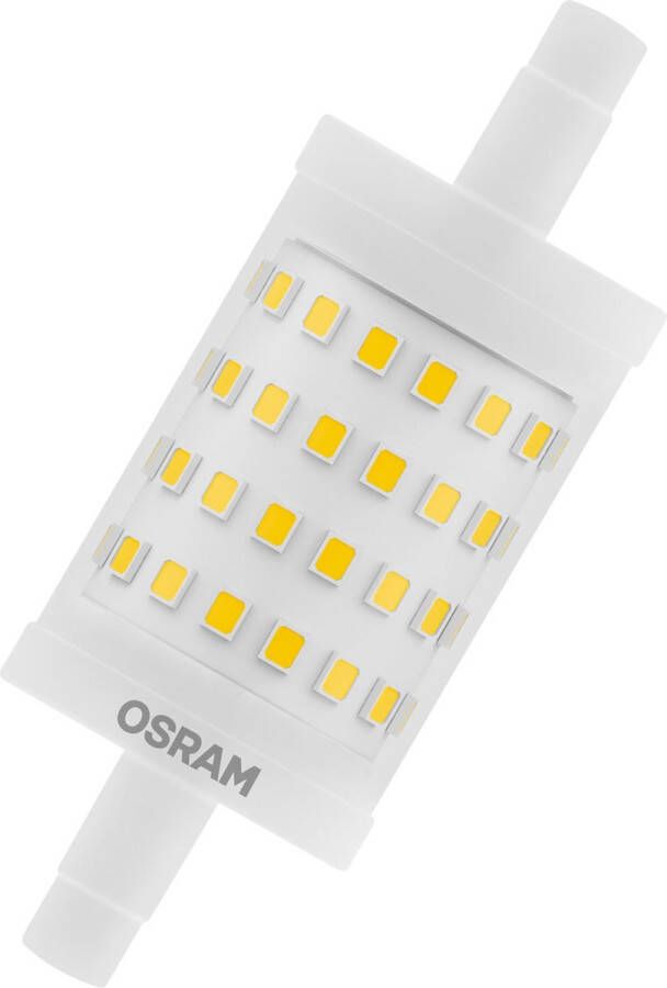 Osram 4058075432512 LED-lamp Energielabel E (A G) R7s Ballon 8.5 W = 75 W Warmwit (Ø x l) 29 mm x 78 mm 1 stuk(s)