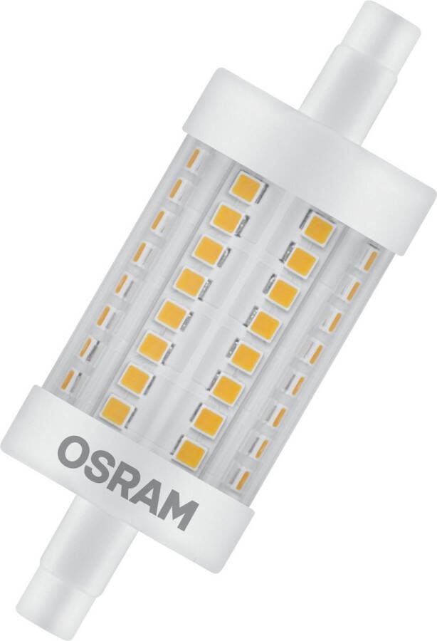 Osram 4058075432611 LED-lamp Energielabel E (A G) Ballon 8.2 W = 75 W Warmwit (Ø x l) 29 mm x 78 mm 1 stuk(s)