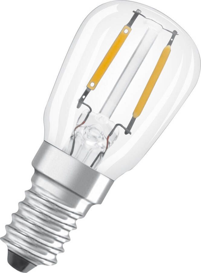 Osram 4058075432840 LED-lamp Energielabel G (A G) E14 Speciale vorm 2.2 W = 10 W Warmwit (Ø x l) 26 mm x 63 mm 1 stuk(s)