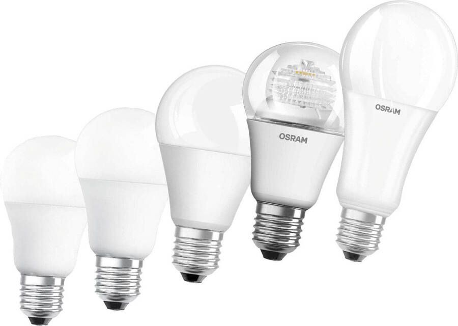 Osram 4058075433809 LED-lamp Energielabel F (A G) E27 Peer 10.50 W = 75 W Warmwit (Ø x l) 60 mm x 105 mm 1 stuk(s)