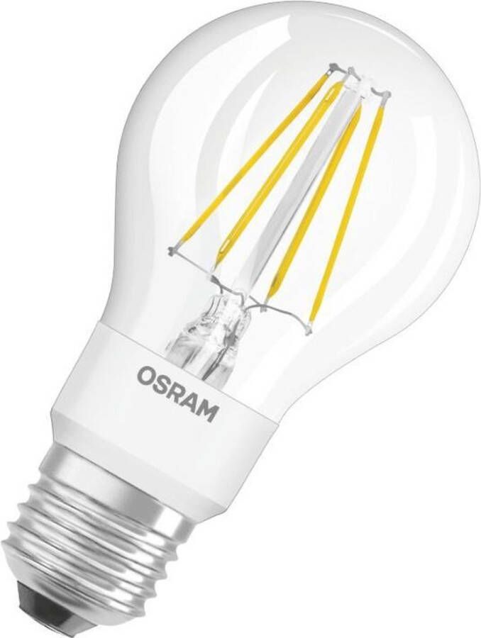 Osram 4058075435568 LED-lamp Energielabel E (A G) E27 Peer 4 W Warmwit 1 stuk(s)
