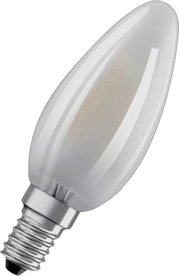 Osram 4058075436503 LED-lamp Energielabel E (A G) E14 Kaars 4 W = 40 W Warmwit (Ø x l) 35 mm x 100 mm 1 stuk(s)