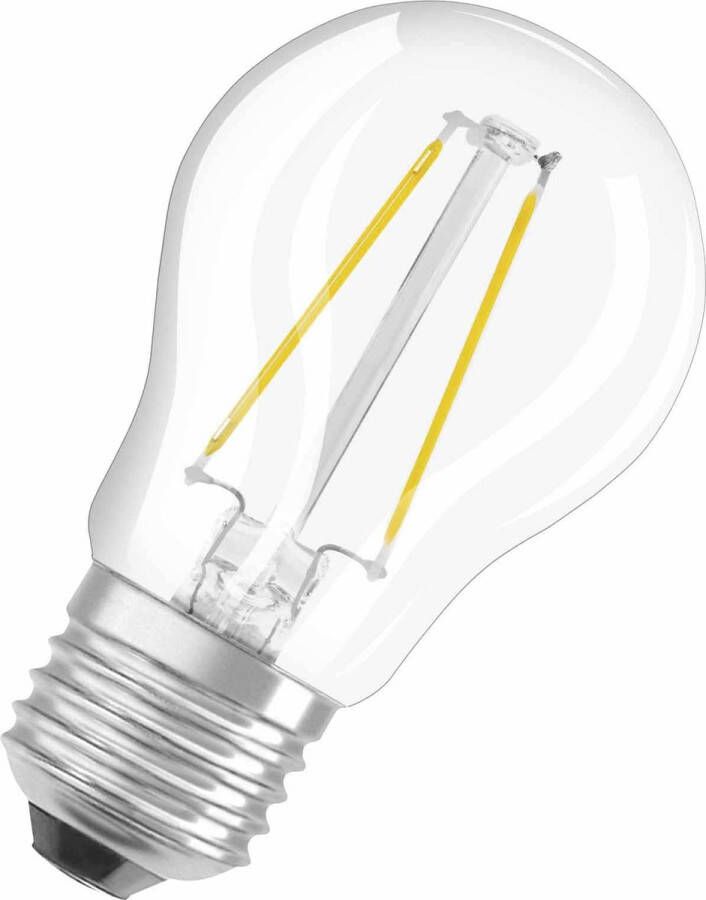 Osram 4058075436541 LED-lamp Energielabel F (A G) E27 Peer 2.5 W = 25 W Warmwit (Ø x l) 45 mm x 77 mm 1 stuk(s)