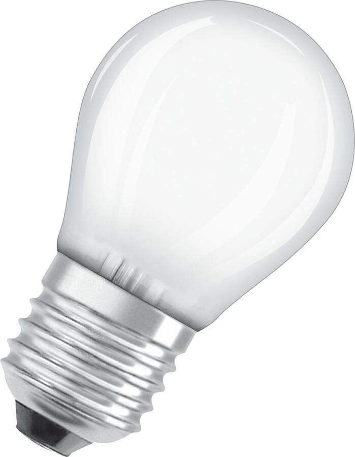 Osram 4058075437067 LED-lamp Energielabel E (A G) E27 Peer 4 W = 40 W Warmwit (Ø x l) 45 mm x 77 mm 1 stuk(s)
