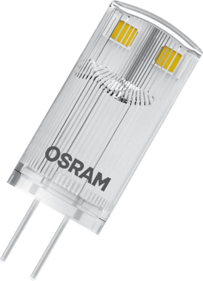 Osram 4058075758001 LED-lamp Energielabel F (A G) G4 0.9 W = 10 W Warmwit (Ø x h) 12 mm x 12 mm 5 stuk(s)