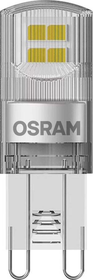 Osram 4058075758049 LED-lamp Energielabel F (A G) G9 Speciale vorm 1.9 W = 20 W Warmwit (Ø x h) 15 mm x 15 mm 5 stuk(s)