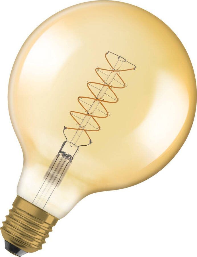 Osram 4058075761650 LED-lamp Energielabel F (A G) E27 Globe 4.8 W = 37 W Warmwit (Ø x h) 124 mm x 124 mm 1 stuk(s)