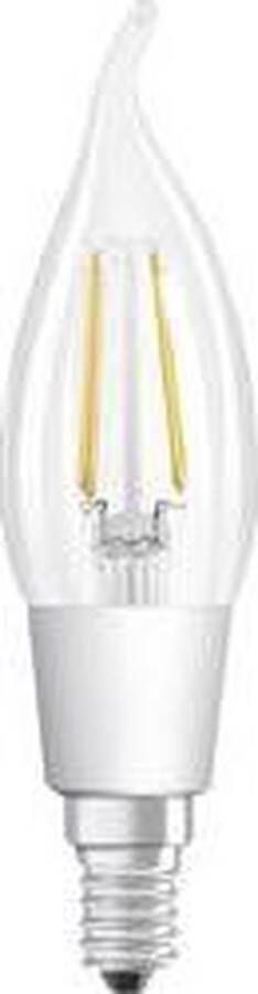Osram 4058075810174 LED-lamp Energielabel A+ (A++ E) E14 Druipkaars 5 W = 40 W Warmwit (Ø x l) 35 mm x 125 mm Filament Retro-LED Dimbaar 1 stuk(s)