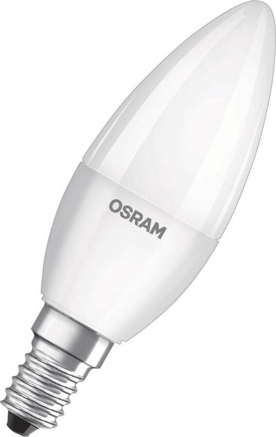 Osram 4058075819467 LED-lamp Energielabel E (A G) E27 Peer 9 W = 60 W Warmwit (Ø x l) 60 mm x 110 mm 4 stuk(s)