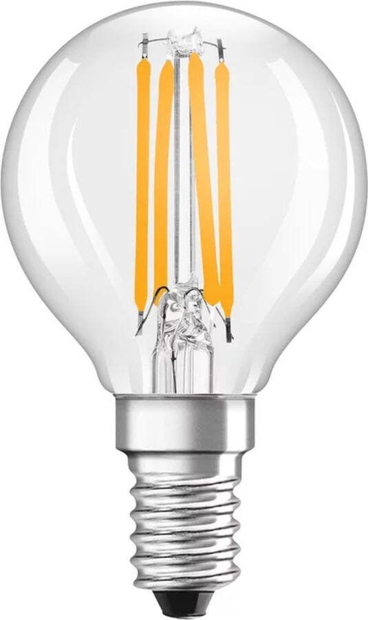 Osram 4099854066290 LED-lamp Energielabel B (A G) E14 Globe (mini) 2.5 W = 40 W Warmwit (Ø x h) 45 mm x 45 mm 1 stuk(s)