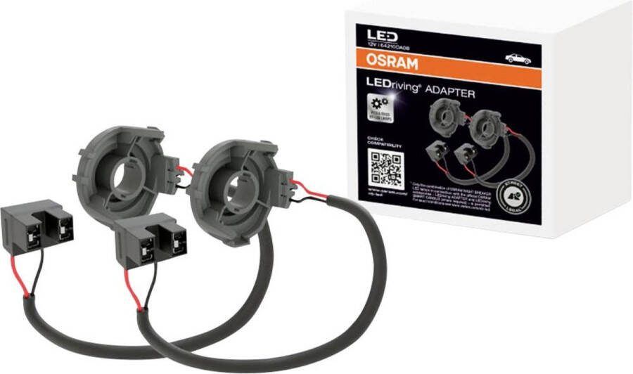 Osram Adapter voor Night Breaker H7-LED 64210DA08 Bouwvorm (autolamp) H7 Adapter für Night Breaker H7-LED