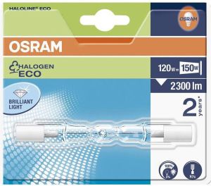 Osram Halogeenlamp Haloline ESS R7s 114mm Buislamp 120W 230V 2250lm 4008321977656