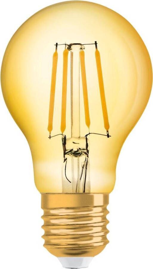 Osram Vintage 1906 Led E27 Peer Filament Goud 7.5w 950lm 825 Zeer Warm Wit | Vervangt 60w