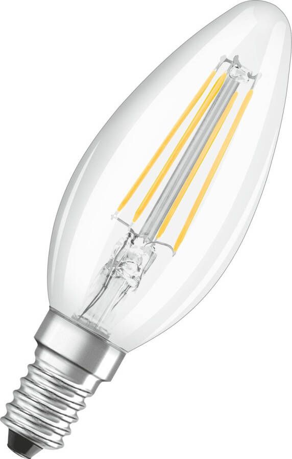 Osram 4058075437043 LED-lamp Energielabel F (A G) E14 Kaars 4.8 W = 40 W Warmwit (Ø x l) 35 mm x 97 mm 1 stuk(s)