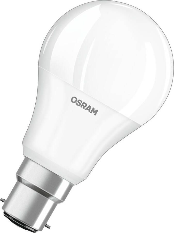 Osram LED lamp | NaN: B22d | Cool White | 4000 K | 8 50 W | vervanger voor 60 W Incandescent bulb | mat | LED BASE CLASSIC A