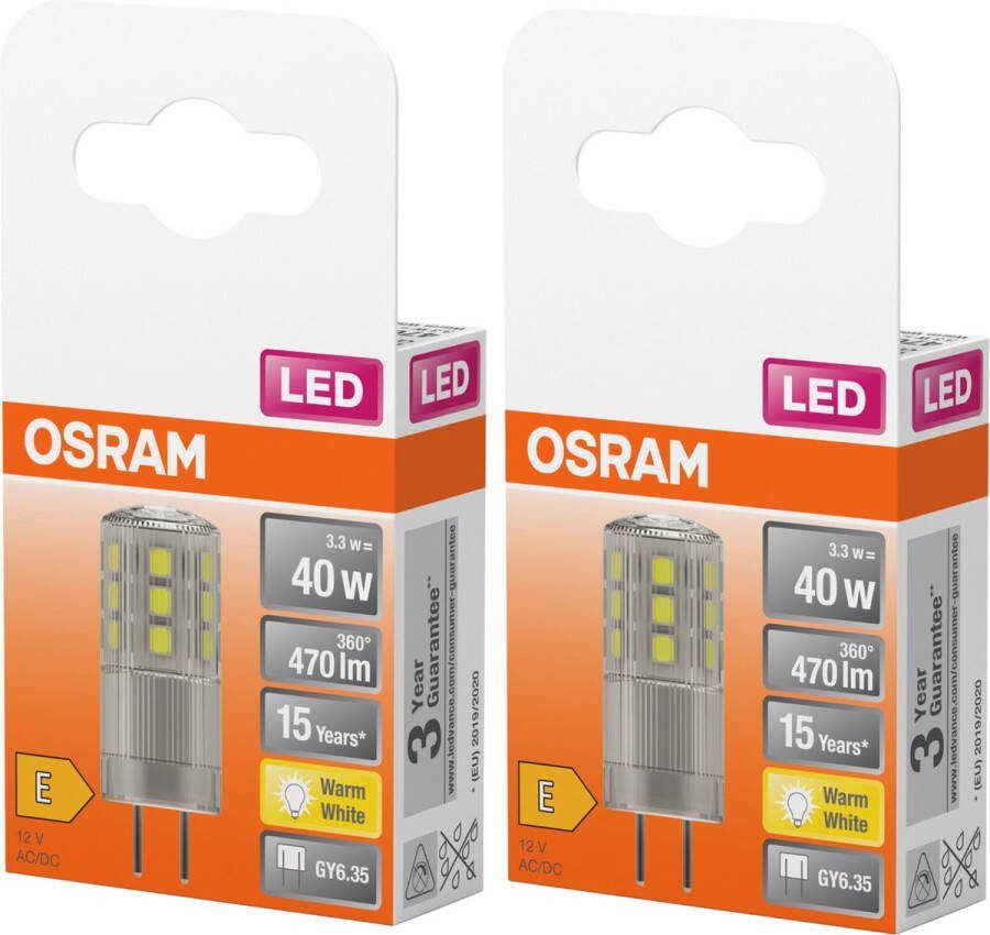 Osram LED lamp NaN: GY6.35 Warm White 27- K 4 W vervanger voor 4- W N A helder LED PIN 12 V