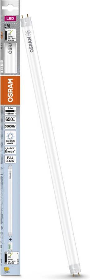 Osram LED SubstiTUBE T8 15 EM 840 4099854038549 G13 N A Vermogen: 5.4 W Neutraalwit N A