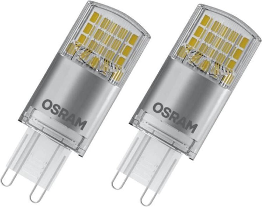Osram 4058075449893 LED-lamp Energielabel E (A G) Ballon 4.2 W = 40 W Warmwit (Ø x l) 20 mm x 52 mm 2 stuk(s)