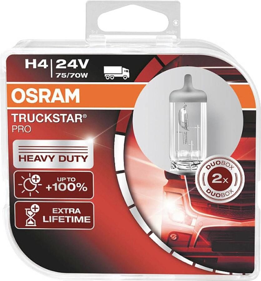 Osram 64196TSP-HCB Halogeenlamp Truckstar H4 75 70 W 24 V