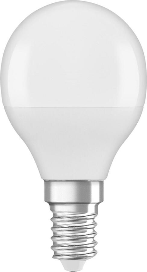 Osram Sferische matte LED-lamp met koellichaam 4W equivalent 40W E14 Warm wit