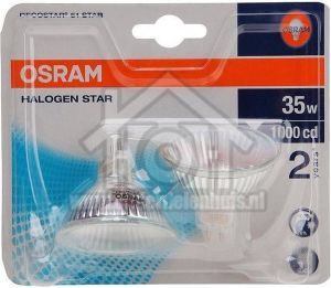 Osram halogeenlamp DecoStar 51S ST dimbaar warm wit GU5.3 35W 2st.